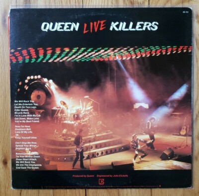 米2LP Queen Live Killers BB702 ELEKTRA /00500 QUEEN - LIVE KILLERS 1979 ELEKTRA 2XLP BB702 ORIGINAL