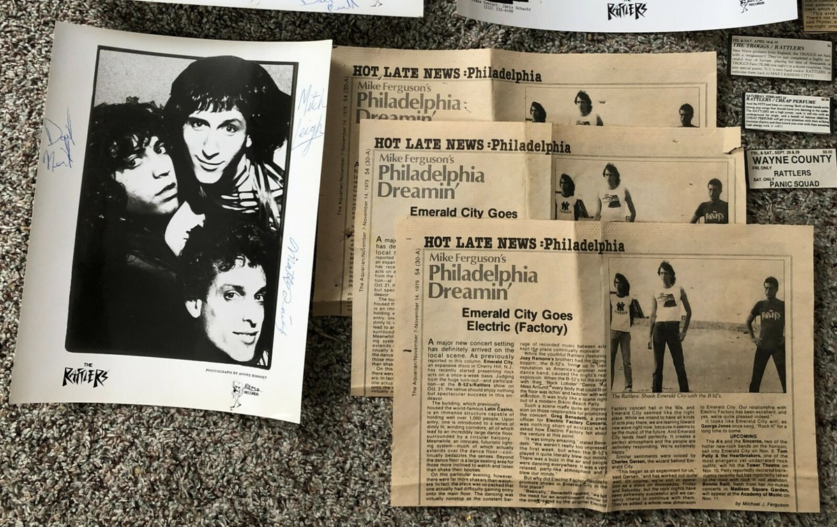 The Rattlers - music memorabilia - Punk - Mitch Leigh Joey
