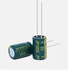 10pcs 1000uF 10v 105C FC Radial Electrolytic Capacitor 8X12mm USA S/H