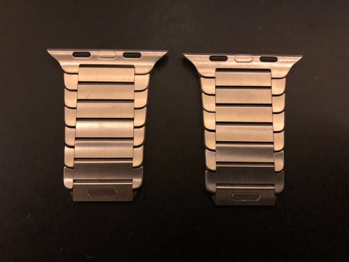 De Rechange Pièces Apple Montre 42mm Acier Inoxydable Lien Bracelet Mj5j2zm/A - Photo 2 sur 2
