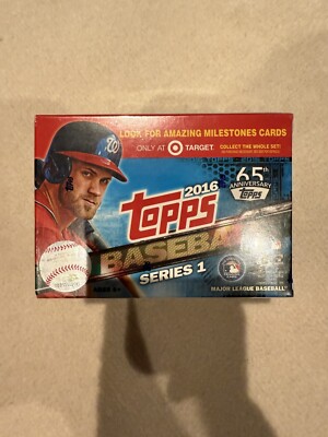 2016 Topps Series 1 Baseball Sealed Box 65th Anniversary Target ...