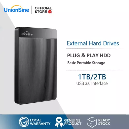 Disque Dur Externe Stockage Portable USB 3.0 500 Go 1To 2 To PC MAC PS4 XBOX