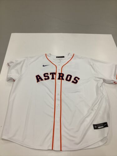 Houston Astros Jose Altuve White Stitched Nike Jersey 3XL New With Tags