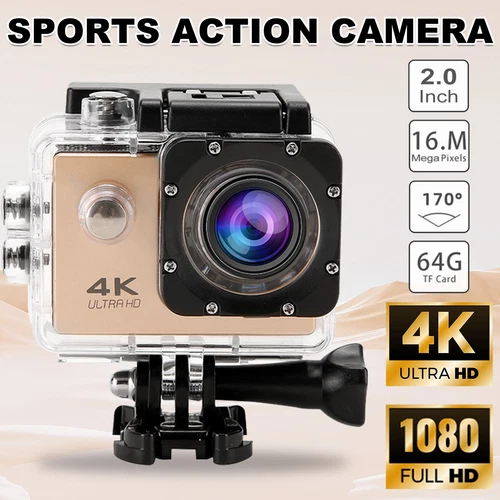 Action Camera Sports Video WiFi DVR HD Diving Cam Waterproof For Climbing Skiing