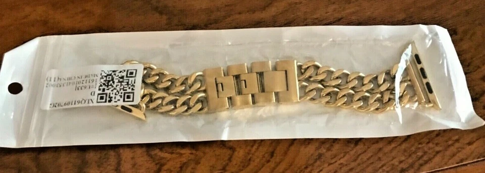 Совместимые с SWEES Apple Watch 2 ремешка 42 мм + инструменты + коробка нержавеющая сталь золото - Изображение 3 из 4