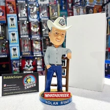 NOLAN RYAN Round Rock Express 2018 SGA "Whataburger" Exclusive Bobblehead
