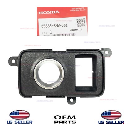 Genuine OEM Engine Start Switch Trim Bezel 2007-2009 Honda Civic Type R FD2