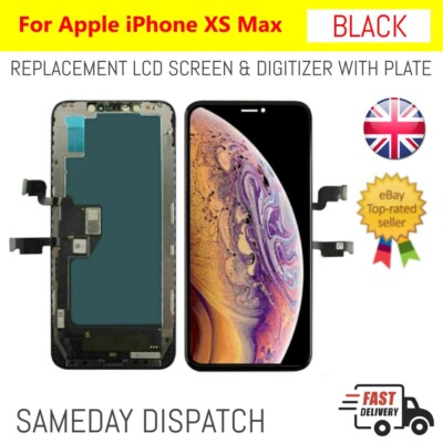 Für iPhone XS Max LCD Ersatz Touchscreen Retina Display Digitizer Schwarz