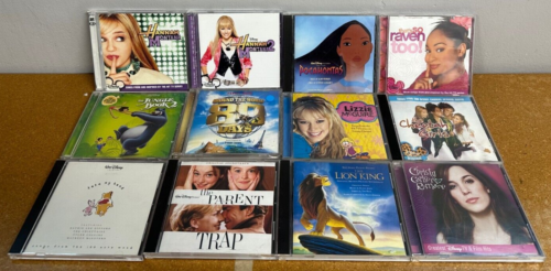 Bundlex12 Disney Soundtrack CDs-HannahMontanna(1/2)/Pooh/Cheetah Girls/More