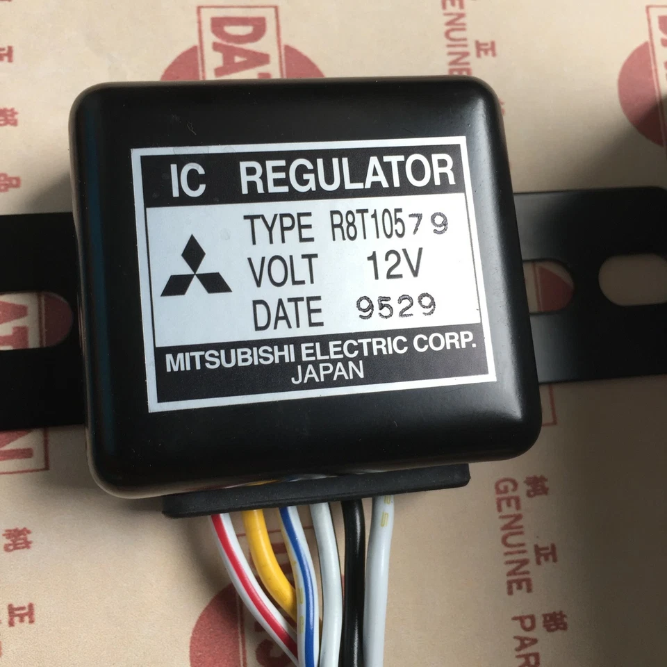 Regulador de voltaje IC Datsun 1200 Mitsubishi (para NISSAN Sunny B110 B210 B120) Foto 3 de 4
