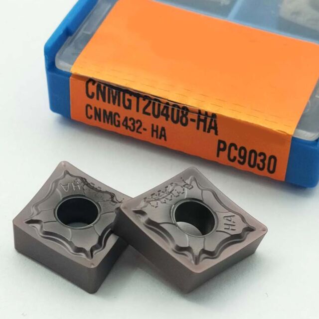 Toolholding Inserts 10pcs Set CNMG432-HA CNMG120408-HA CNC Turning Metalworking