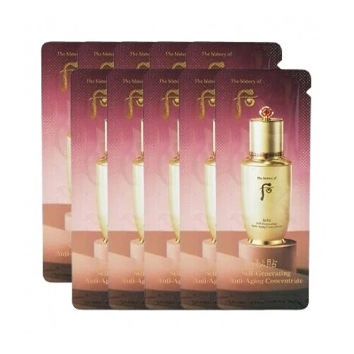 THE HISTORY OF WHOO Bichup Self-Generating Anti-Aging Concentrate 1ml x 120pcs