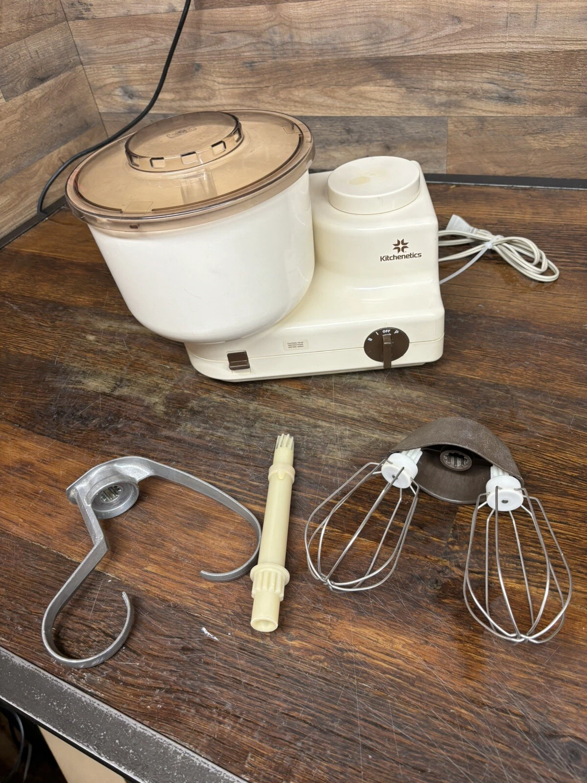 Blendtec Kitchenetics K-10 Mixer Food Processor Gourmet Champ BASE & ATTACHMENT