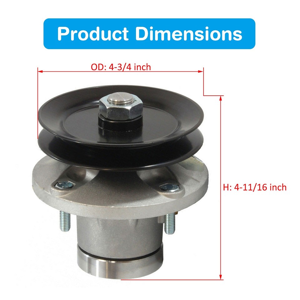 2) John Deere LX172 38 Mandrini Ponte Tosaerba OEM AM108925 - Foto 5