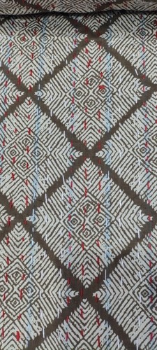 Indian Handmade Ethnic Queen Size Cotton Kantha Quilt Throw Blanket Bedspread - Picture 6 of 6