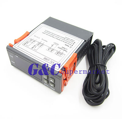 Digital STC-1000 All-Purpose Temperature Controller Thermostat With Sensor 220BN