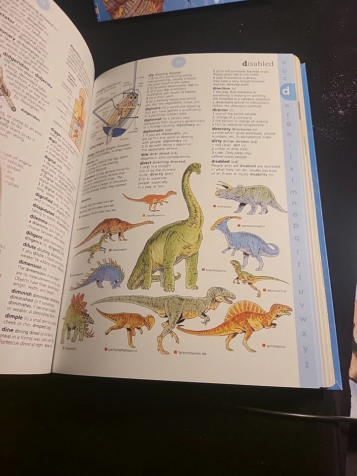 Usborne Illustrated English Dictionary (Paperback 2014) - Image 4 of 4