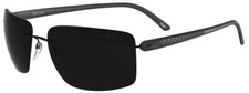 Silhouette sunglasses Spielberg 61/17/135 pure black polarized 8722/75-9040