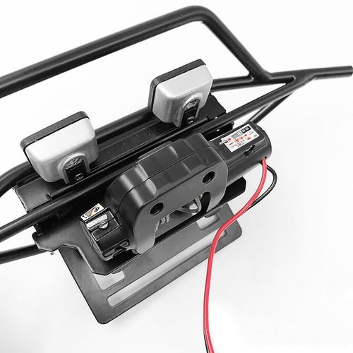 Metal Front Bumper with Spotlight for HPI FJ TUBE Cruiser RC Model Car Crawler - Picture 5 of 9