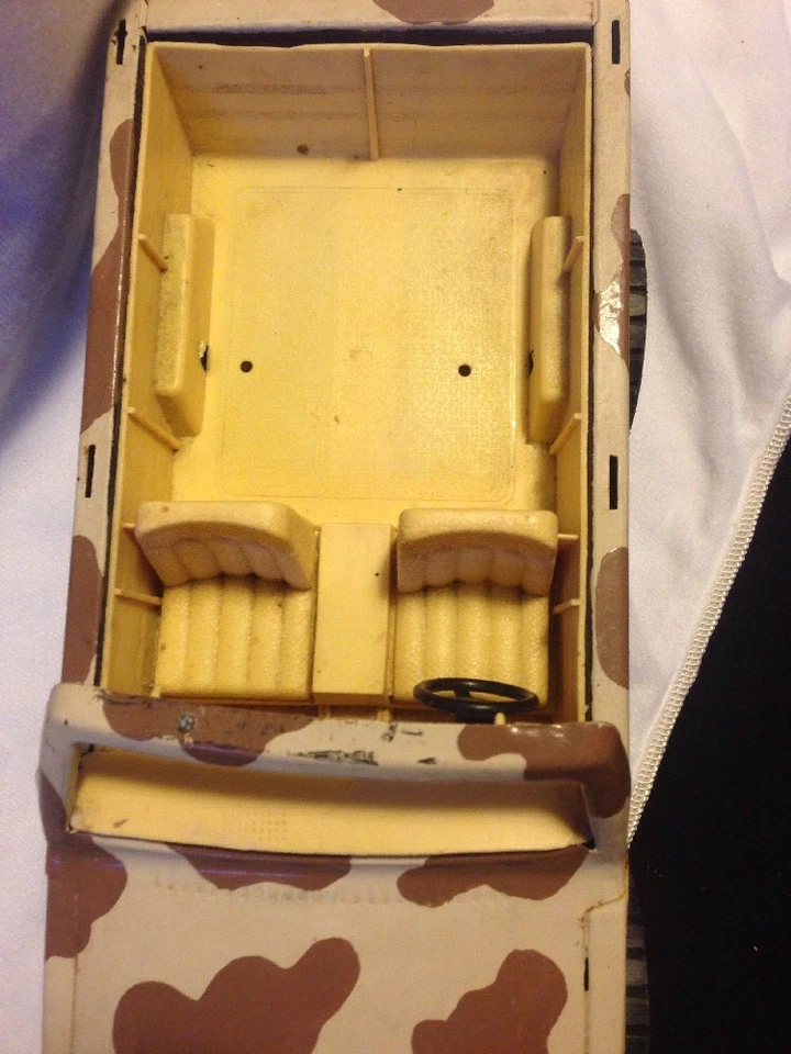 Vintage Nylint Corp. Army SUV vehicle soldier - Image 4 of 4