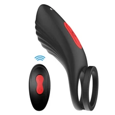 Electric Penis-Stretcher Enhancer Ball-Scrotum-Ring-Delay Ejaculation for Males