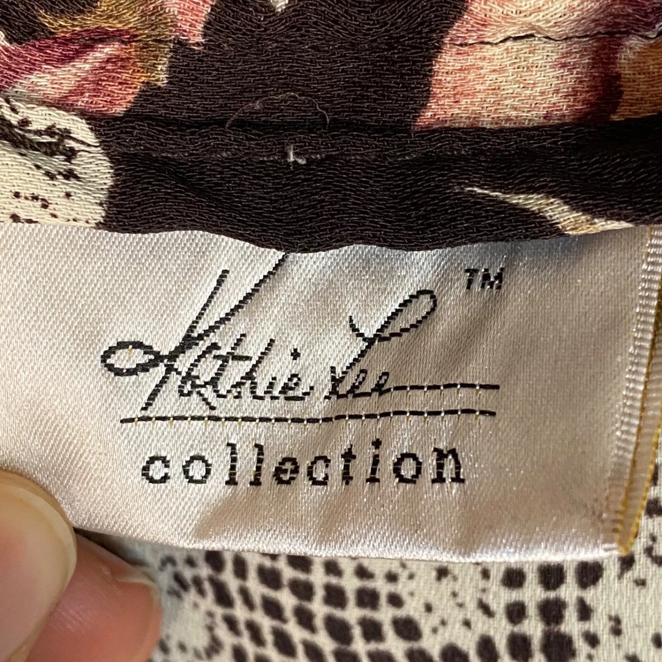 Maxi Falda De Colección Kathy Lee Para Mujer Y2K Whimsigoth Talla 16 Hada Oscura Floral Foto 4 de 4