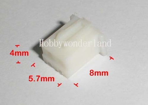 JST-XH 2Pin male female connector header crimp terminal 1s balance charger 20set - Picture 2 of 10
