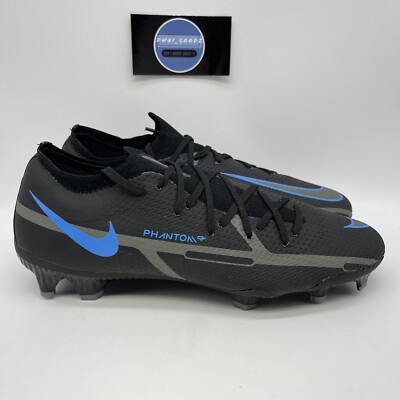 Nike Phantom GT 2 Pro FG Soccer Cleats Black Grey Men's 6 Womens 7.5 DA4432-004