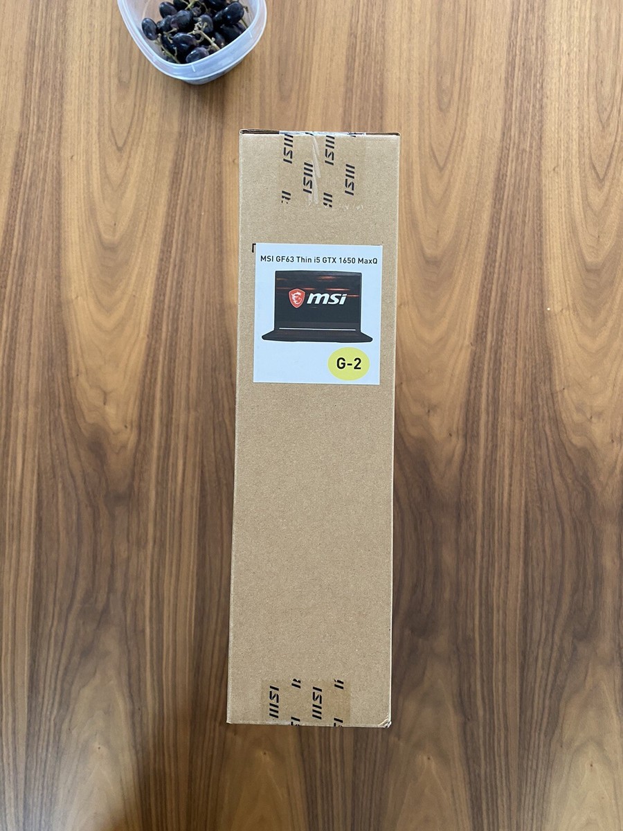 MSI GF63 Thin 10SCXR-222 15.6” (256GB SSD, Intel Core i5 10th Gen