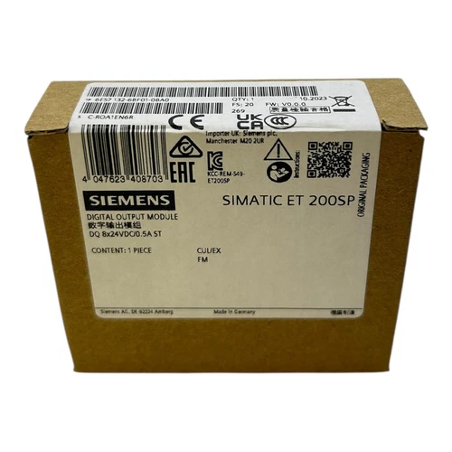 NewSiemens 6ES7 132-6BF01-0BA0 6ES7132-6BF01-0BA0 ET 200SP Digital output module - Picture 9 of 24