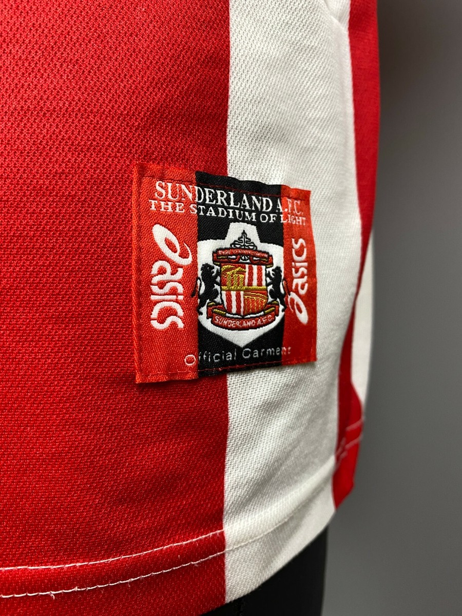 SUNDERLAND 1999 2000 HOME SHIRT FOOTBALL SOCCER JERSEY ASICS MENS