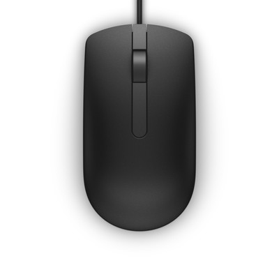 DELL MS116 Maus Office Beidhändig USB Typ-A Optisch 1000 DPI - 570-AAIS