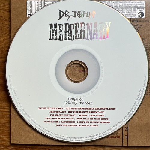 Dr John - Mercernary Cd Album Promo + 2 x Single Promo's, Never Used. - Picture 4 of 10