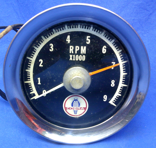 Vintage Ford Rotunda Accessory Late 1966 Shelby GT-350 Cobra 9k Tachometer