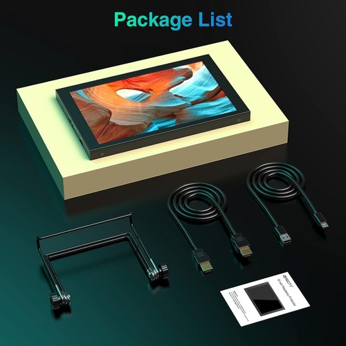 Computer Gaming Monitor Mini Portable HDMI Monitor for Laptop/PC/Raspberry Pi - Picture 45 of 45