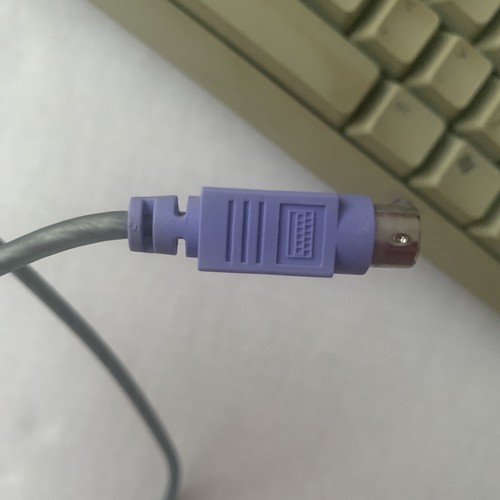 HP Hewlett Packard Model 5183 Keyboard Grey Clicky key Multimedia PS2 connection - Picture 3 of 7