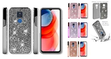 For Motorola Moto G Play XT2093DL (2021) Deluxe Glitter Case Phone Cover 