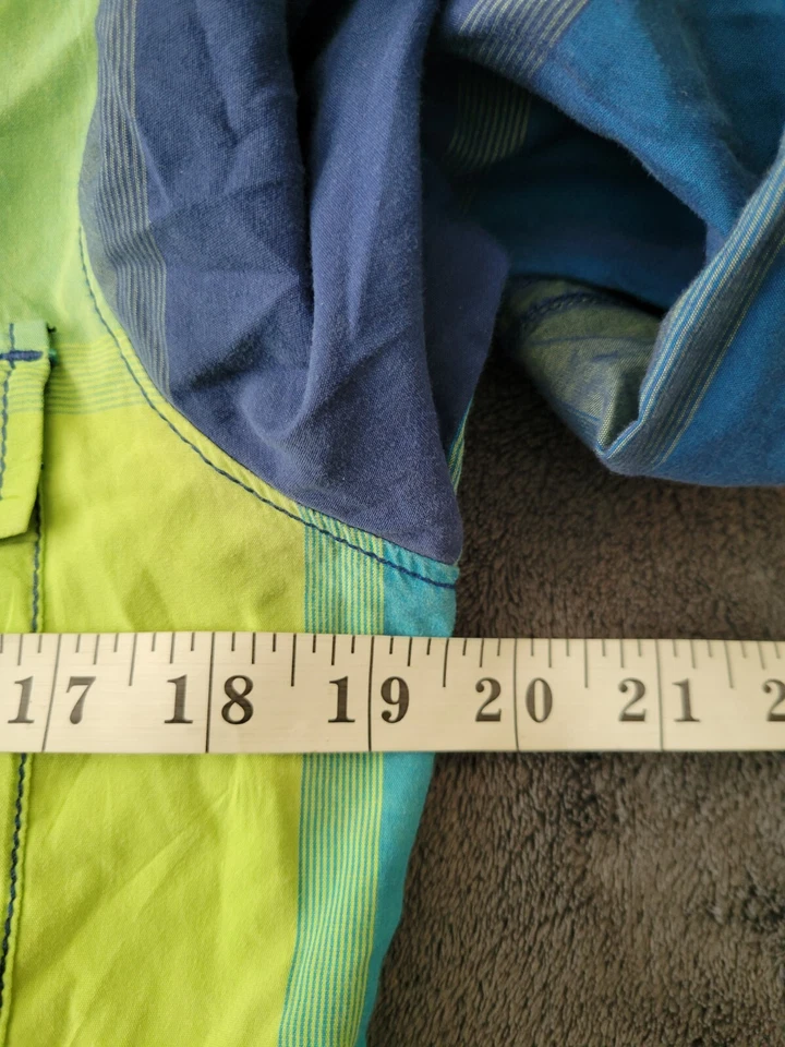 Camisa de mezclilla Life After para hombre talla XS con botones manga larga a cuadros Foto 4 de 4