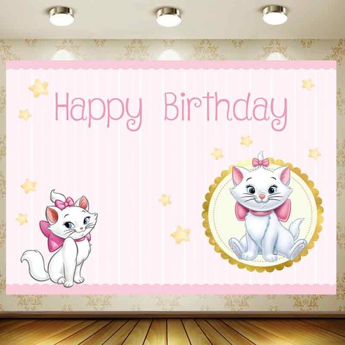 Marie Cat Birthday Party Decoration Wed Decor Supply The AristoCats Balloon Cake - Picture 34 of 42