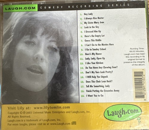 Lily Tomlin And Thsts The Truth Audio Cd - 第 1/2 張圖片