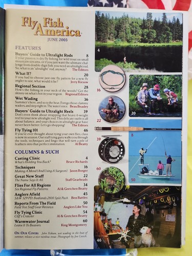 Fly Fish America Magazine June 2003 Wet Wading FREE SHIPPING!!! - Picture 2 of 3