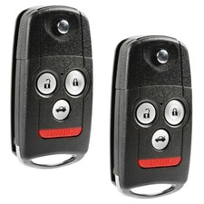 2 For N5F0602A1A Acura MDX Flip Keyless Entry Flip Remote Car Key Fob
