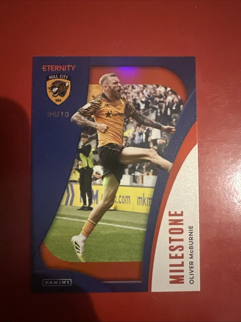 Panini EFL Eternity 2025/26 Oliver McBurnie /10 Milestone Hull City