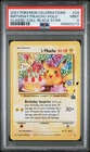 Birthday Pikachu PSA 9 #24 Celebrations Black Star Promo Pokemon Card Game