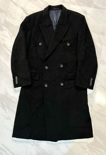 Loro Piana Vintage Cashmere Blend Double Chester Coat Men L Limited Edition Rare