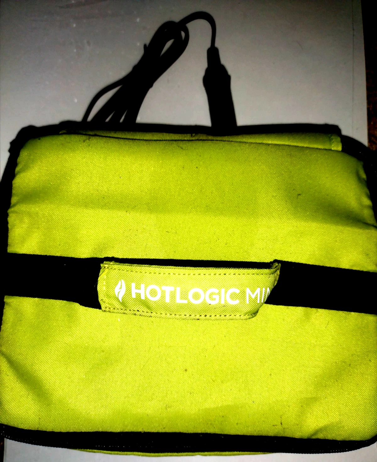Hot Logic Mini Oven RARE Bright Yellow Green 12V Car Charger Powered