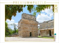 Calvendo Puzzle Chichen Itza, The Church | 1000 Pieces, Finished Size 25.2 × 18.