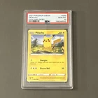 Pokemon TCG: Pikachu 049/203 SWSH07: Evolving Skies Regular PSA 10
