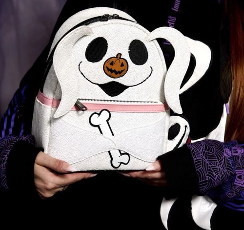 Mini zaino The Nightmare Before Christmas esclusivo zero paillettes cosplay luminoso - Foto 2 di 6