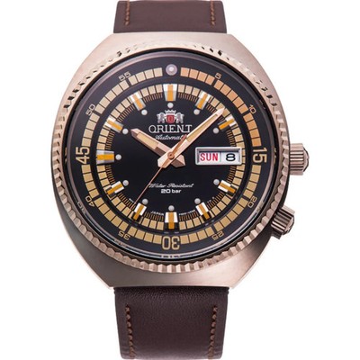 Orient Neo Classic Men's Mechanical Watch RA-AA0E06B39B Black Dial Leather 200M